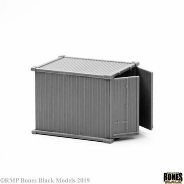 Thinkandplay 10 ft. Bones Black Container Miniature TH3299724